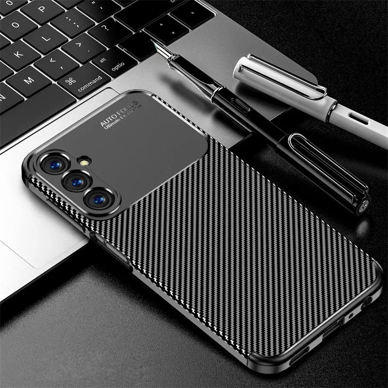 Luxury Business Case For Samsung Galaxy A25 Cover For Samsung A25 A24 A54 A34 A14 Coque Soft TPU Carbon fiber Funda Galaxy A25
Luxury Business Case For Samsung Galaxy A25 Cover For Samsung A25 A24 A54 A34 A14 Coque Soft TPU Carbon fiber Funda Galaxy A25