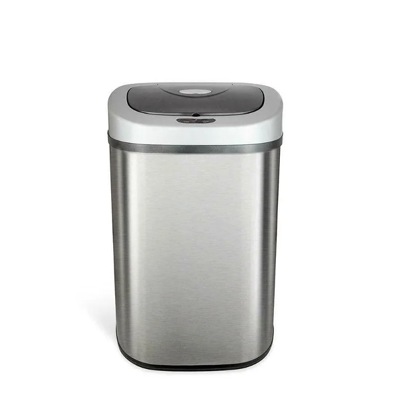 Automatic Touchless Kitchen Trash Can with Lid, Motion Sensor Trash Can for Kitchen, Bathroom, Living Room and Office, 21.1 Gall
Automatic Touchless Kitchen Trash Can with Lid, Motion Sensor Trash Can for Kitchen, Bathroom, Living Room and Office, 21.1 Gall