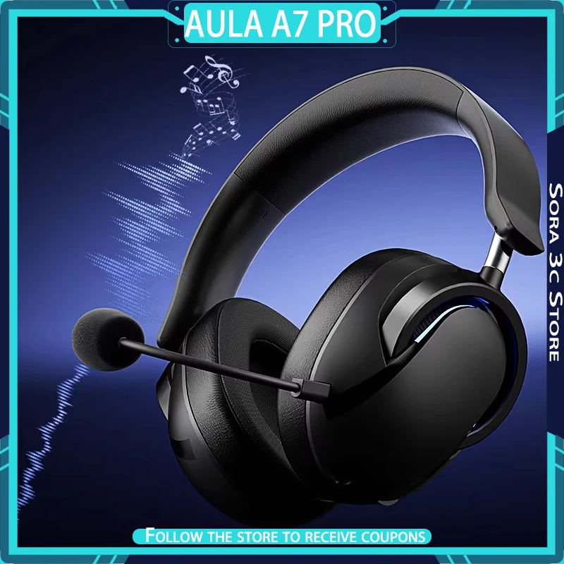Беспроводные наушники Aula A7 Pro, оснащенные микрофоном с шумоподавлением, игровые наушники с звуковыми эффектами FPS для киберспорта
Беспроводные наушники Aula A7 Pro, оснащенные микрофоном с шумоподавлением, игровые наушники с звуковыми эффектами FPS для киберспорта