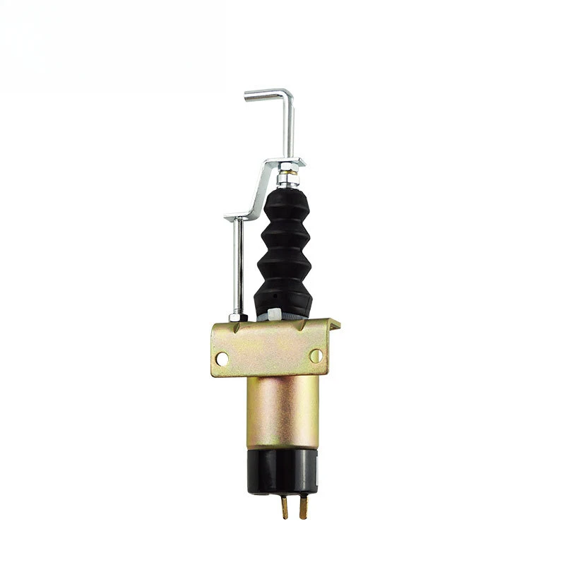 366-07198 Diesel generator accessories shutdown solenoid valve, power-off valve with bracket
366-07198 Diesel generator accessories shutdown solenoid valve, power-off valve with bracket