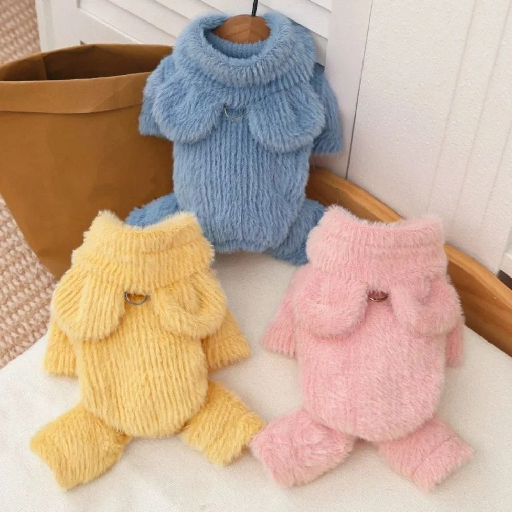 Cat Hooded Coat Warm Puppy Winter Overall Thick Hooded Dog Jumpsuit Velvet Dog Costume Outdoor
Cat Hooded Coat Warm Puppy Winter Overall Thick Hooded Dog Jumpsuit Velvet Dog Costume Outdoor
