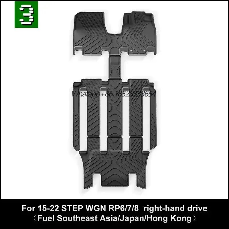 Use for Right rudder 2015-2022 HONDA STEP WGN car carpet car floor mat Fit For HONDA STEPWGN custom waterproof pad floor mat RHD
Use for Right rudder 2015-2022 HONDA STEP WGN car carpet car floor mat Fit For HONDA STEPWGN custom waterproof pad floor mat RHD