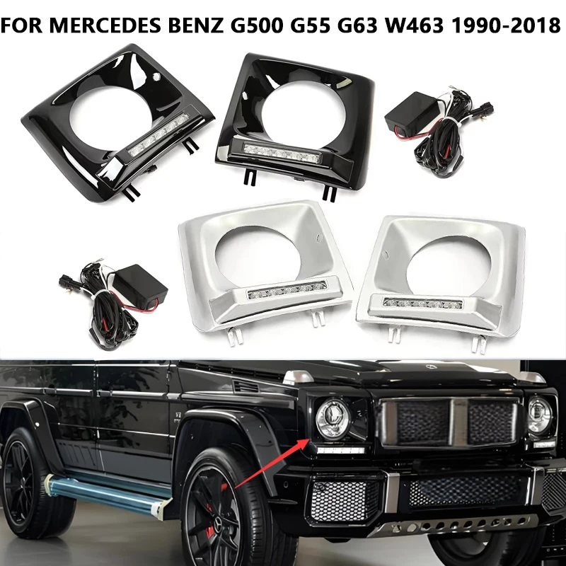Передние противотуманные фары заднего хода для Mercedes Benz G500 G55 G63 W463 1990-2018 светодиодные дневные ходовые огни противотуманные фары крышка A 4638840731
Передние противотуманные фары заднего хода для Mercedes Benz G500 G55 G63 W463 1990-2018 светодиодные дневные ходовые огни противотуманные фары крышка A 4638840731