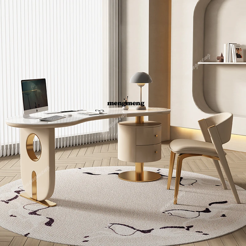 Эстетический дизайнерский стол для руководителей, ящики для хранения, портативный офисный стол, рабочий стол для конференций, Mesas De Escritorio, домашний офис
Эстетический дизайнерский стол для руководителей, ящики для хранения, портативный офисный стол, рабочий стол для конференций, Mesas De Escritorio, домашний офис