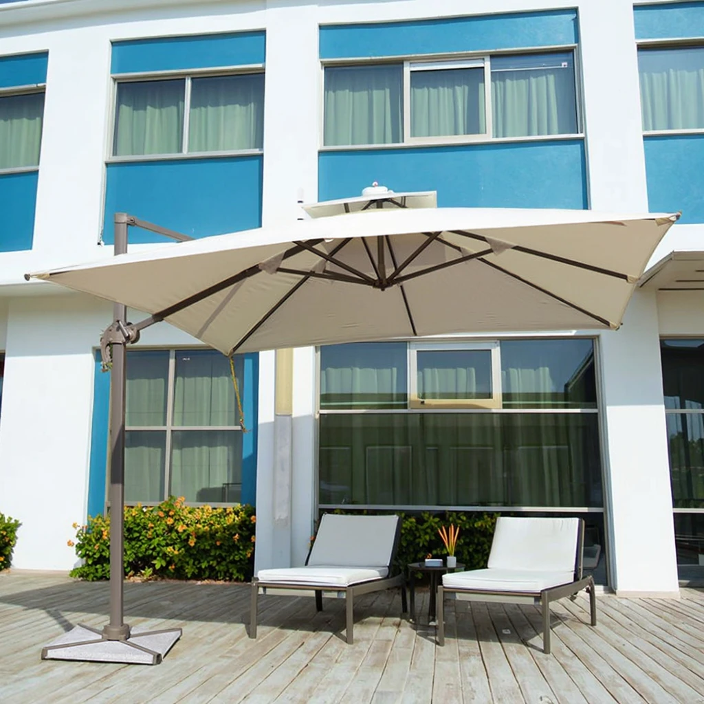 Garden Restaurant Cafe Hotel Umbrellas & Bases Outdoor Foldable Parasol Cantilever Patio Umbrella
Garden Restaurant Cafe Hotel Umbrellas & Bases Outdoor Foldable Parasol Cantilever Patio Umbrella