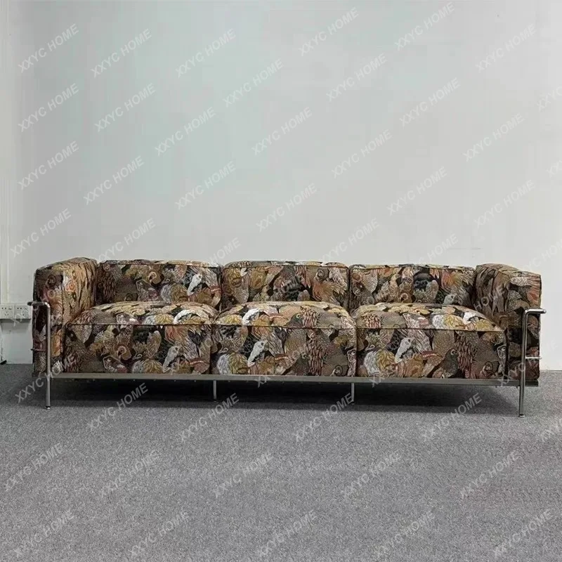 LModern simple fabric living room sofa lazy straight row antique sofa chair
LModern simple fabric living room sofa lazy straight row antique sofa chair
