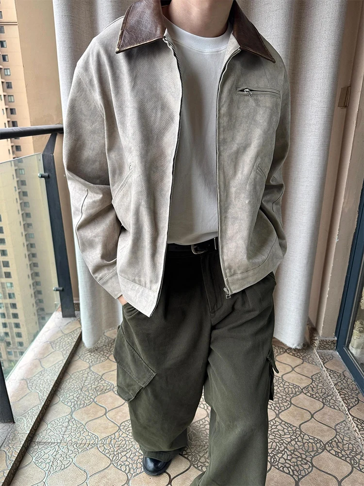 Detroit Marble Texture ort Jaet Men's Trendy High-End Feel Spring Autumn Flip Collar CleanFit Outerwear Polyester Fiber
Detroit Marble Texture ort Jaet Men's Trendy High-End Feel Spring Autumn Flip Collar CleanFit Outerwear Polyester Fiber