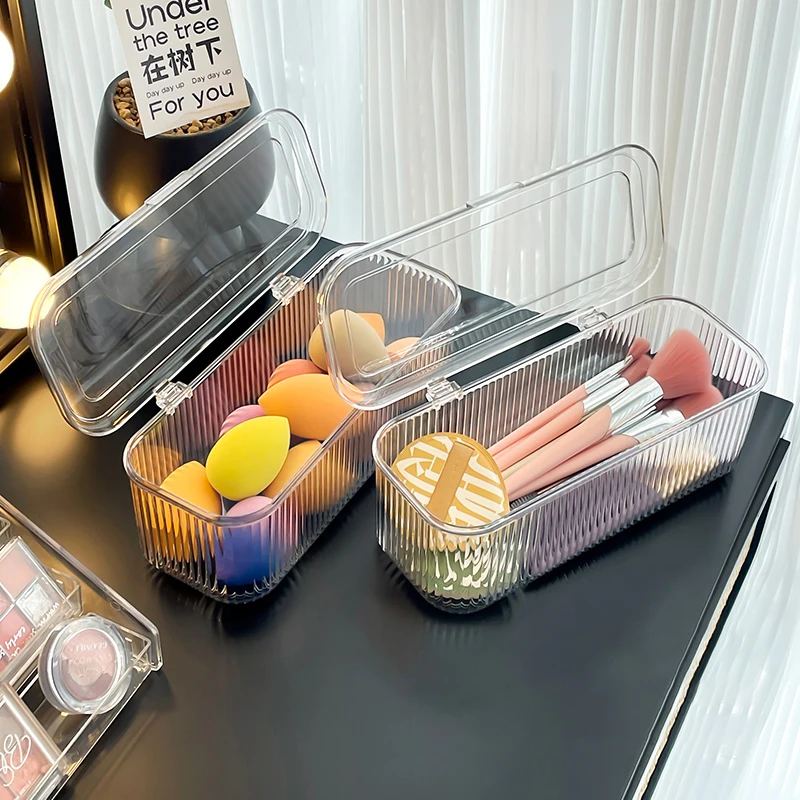 Многофункциональный ящик для хранения косметики, держатель для яиц с пылезащитной крышкой, кисточка для макияжа и органайзер для помады для туалетного столика для ванной комнаты
Многофункциональный ящик для хранения косметики, держатель для яиц с пылезащитной крышкой, кисточка для макияжа и органайзер для помады для туалетного столика для ванной комнаты