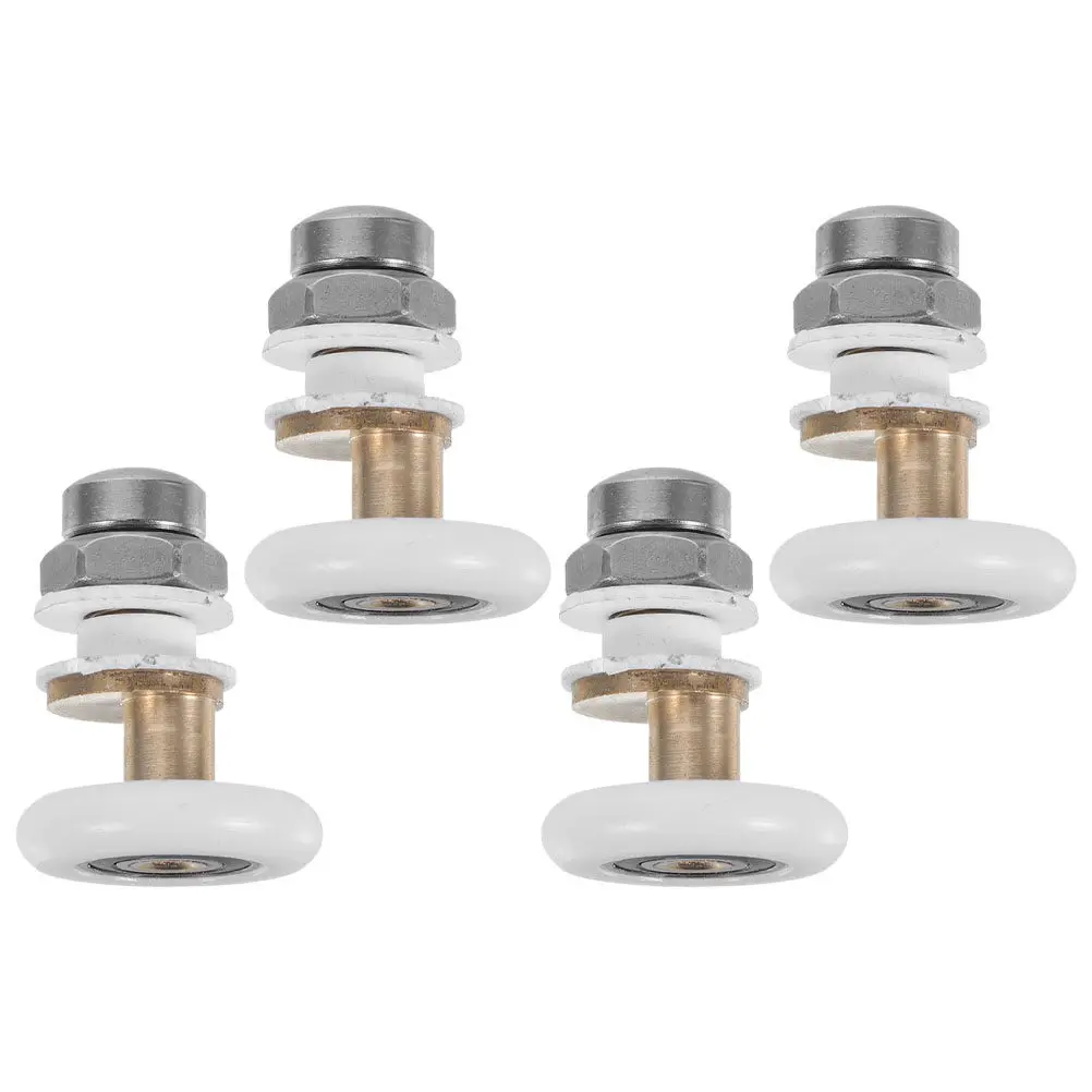 4Pcs Shower Door Rollers Replacement Glass Sliding Pulley Smooth Quiet Operation Bathroom Sliding Door Wheels Hardware Kit
4Pcs Shower Door Rollers Replacement Glass Sliding Pulley Smooth Quiet Operation Bathroom Sliding Door Wheels Hardware Kit
