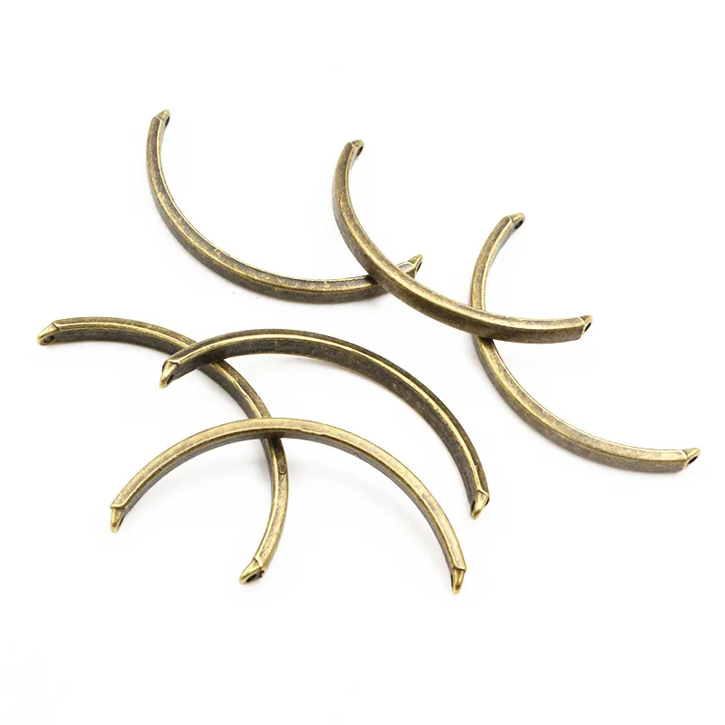 10pcs Bracelet Connector Charms 45x4mm Zinc Alloy Metal Bronze DIY Jewelry Making Accessories Findings
10pcs Bracelet Connector Charms 45x4mm Zinc Alloy Metal Bronze DIY Jewelry Making Accessories Findings