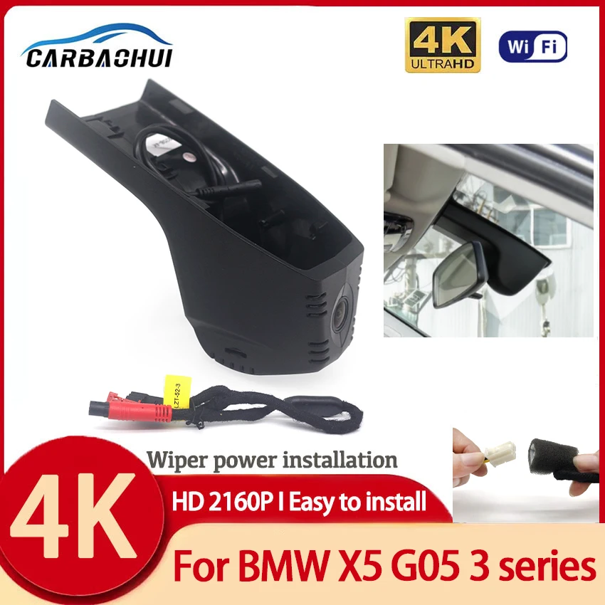 For BMW X5 G05 3 series 2019 2020 4K Dash Cam for Car Camera Recorder Dashcam WIFI Car Dvr Recording Devices Accessories
For BMW X5 G05 3 series 2019 2020 4K Dash Cam for Car Camera Recorder Dashcam WIFI Car Dvr Recording Devices Accessories