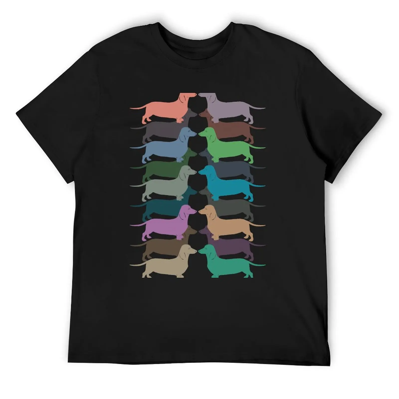 Dachshund Color Parade T-Shirt customs design your own oversized summer tops sports fans mens t shirt
Dachshund Color Parade T-Shirt customs design your own oversized summer tops sports fans mens t shirt