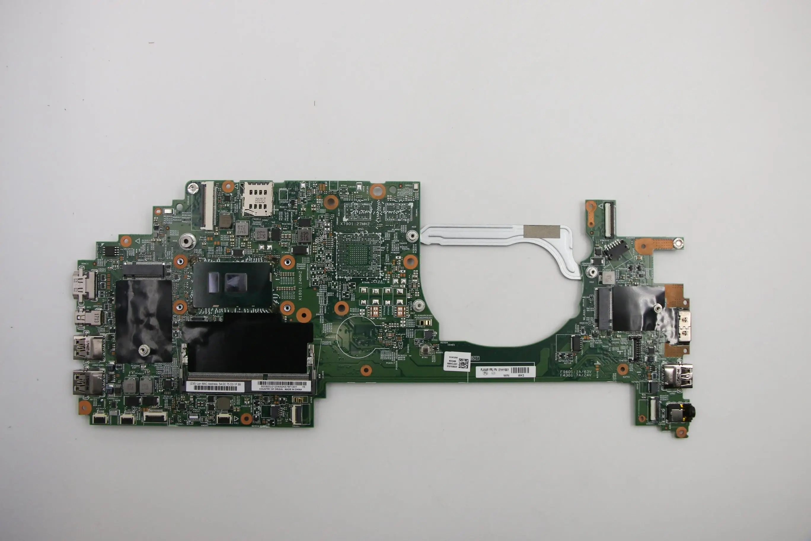 00UP141 материнская плата для ноутбука Lenovo ThinkPad Yoga 460, процессор 2G, 100% полностью протестирован
00UP141 материнская плата для ноутбука Lenovo ThinkPad Yoga 460, процессор 2G, 100% полностью протестирован