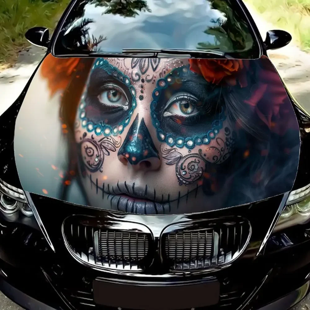 Retro Beauty Sugar Skull Girl Car Hood Wrap Color Vinyl Sticker Truck Graphic Bonnet Auto Accessories Decoration Decal Gift
Retro Beauty Sugar Skull Girl Car Hood Wrap Color Vinyl Sticker Truck Graphic Bonnet Auto Accessories Decoration Decal Gift