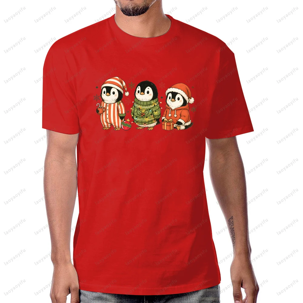 Cute Penguin Christmas Cartoon Graphic Printed Tshirt Xmas Animal Lover T Shirt Casual Fashion Loose Short Sleeve Unisex Tees
Cute Penguin Christmas Cartoon Graphic Printed Tshirt Xmas Animal Lover T Shirt Casual Fashion Loose Short Sleeve Unisex Tees