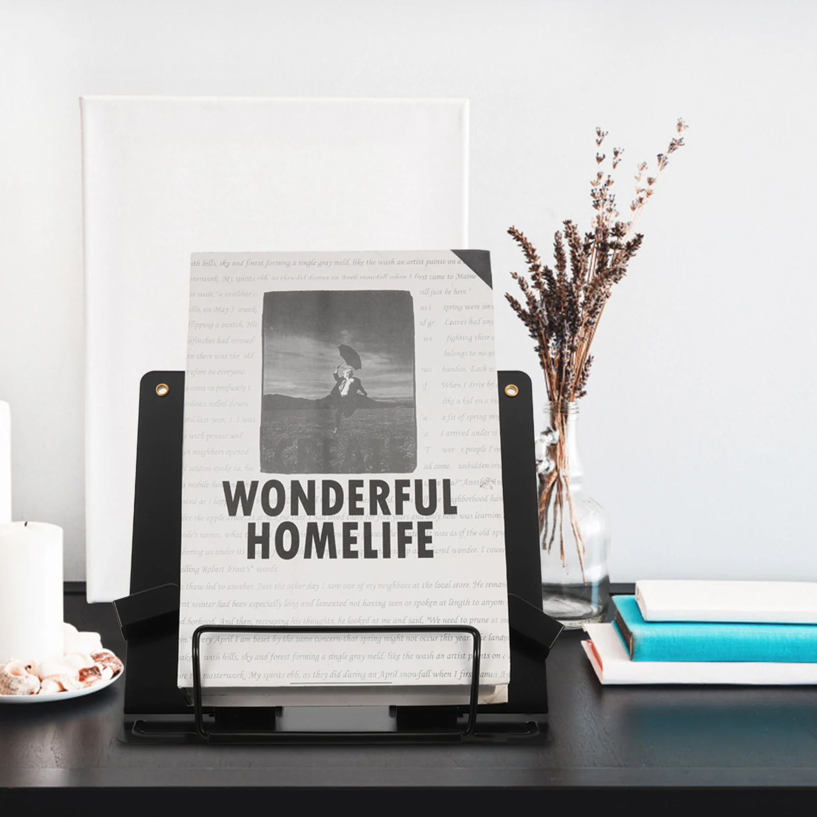 Reading Rack Book Holder Stand Desktop Bookshelf Laptop Rest Tablet Portable Adjustable Iron Material Safe Durability Stands
Reading Rack Book Holder Stand Desktop Bookshelf Laptop Rest Tablet Portable Adjustable Iron Material Safe Durability Stands