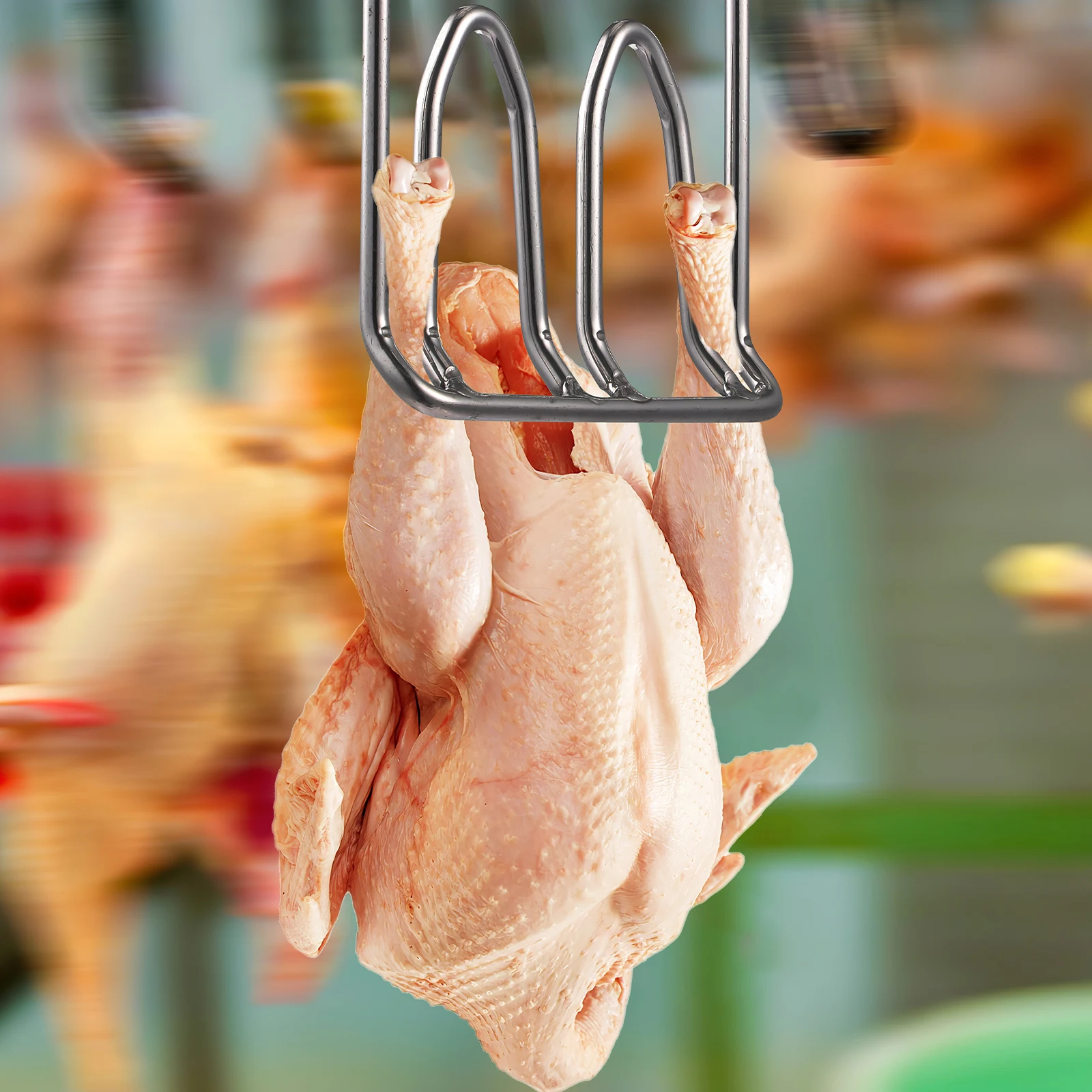 Poultry Stainless Hook for Meat Hooks For Hanging Hanging Chicken Duck Slaughter Hanger Poultry Hanger Farm Hooks Processing
Poultry Stainless Hook for Meat Hooks For Hanging Hanging Chicken Duck Slaughter Hanger Poultry Hanger Farm Hooks Processing