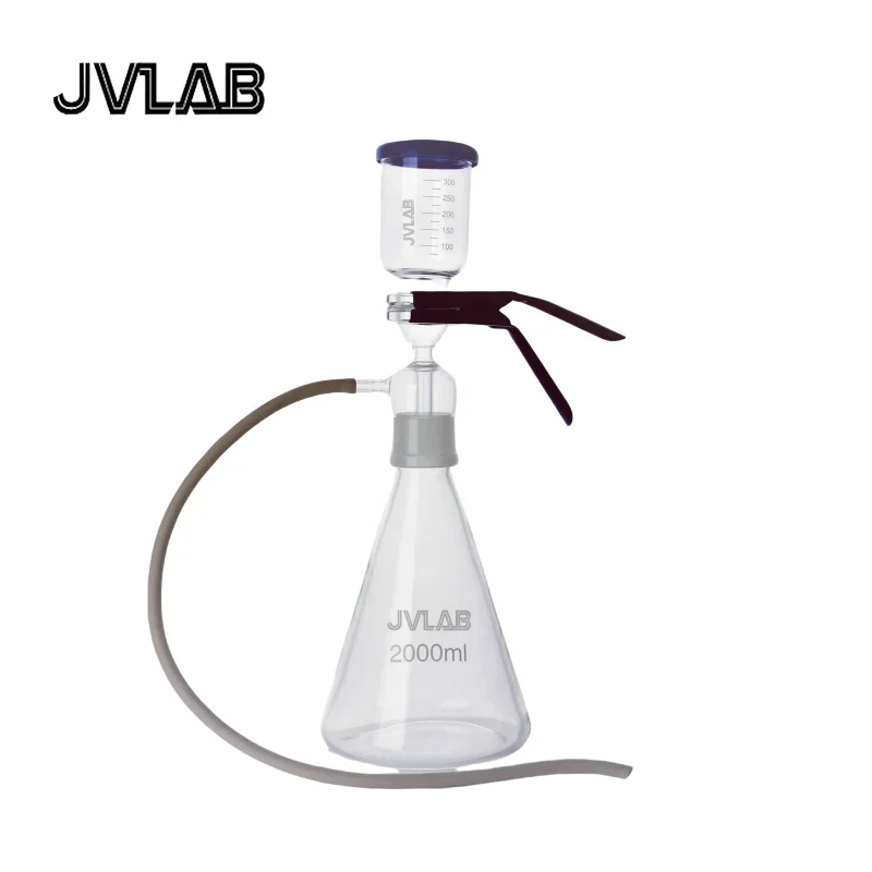 Vacuum Filtration Apparatus Glass Sand Core Liquid Solvent Filter Unit Device With Filter Cup 300 mL Receive Bottle 2000 mL
Vacuum Filtration Apparatus Glass Sand Core Liquid Solvent Filter Unit Device With Filter Cup 300 mL Receive Bottle 2000 mL