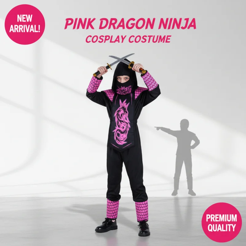 ☆YunCos Pink Ninja Cosplay Costume for Halloween Roleplay Carnival Party Stage Performance Unisex Suits☆
☆YunCos Pink Ninja Cosplay Costume for Halloween Roleplay Carnival Party Stage Performance Unisex Suits☆