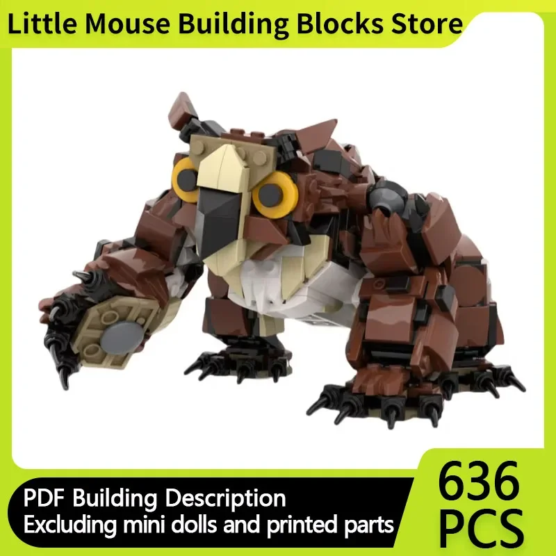 Популярная игровая модель MOC, строительные кирпичи, сова, монстр в лесу, модульная технология, подарок, детские игрушки, костюм, праздничная сборка
Популярная игровая модель MOC, строительные кирпичи, сова, монстр в лесу, модульная технология, подарок, детские игрушки, костюм, праздничная сборка