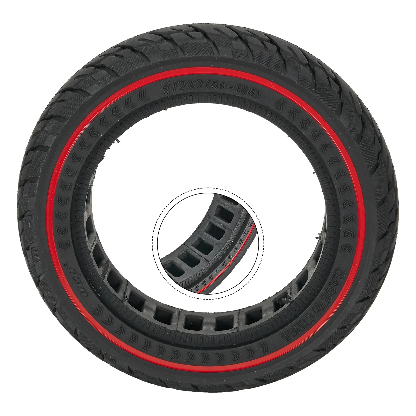 Tire Solid Tyre Professional Functional Rubber Solid Tyre 8 1/2*2(50-134) 8.5 Inch 9&9+/ZERO 9 Electric Scooters For VSETT
Tire Solid Tyre Professional Functional Rubber Solid Tyre 8 1/2*2(50-134) 8.5 Inch 9&9+/ZERO 9 Electric Scooters For VSETT
