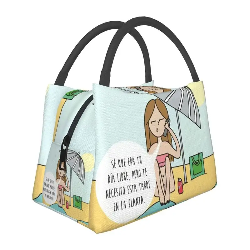 Enfermera En Apuros Insulated Lunch Bags for Women Doctor Nurse Portable Thermal Cooler Bento Box Hospital Office
Enfermera En Apuros Insulated Lunch Bags for Women Doctor Nurse Portable Thermal Cooler Bento Box Hospital Office