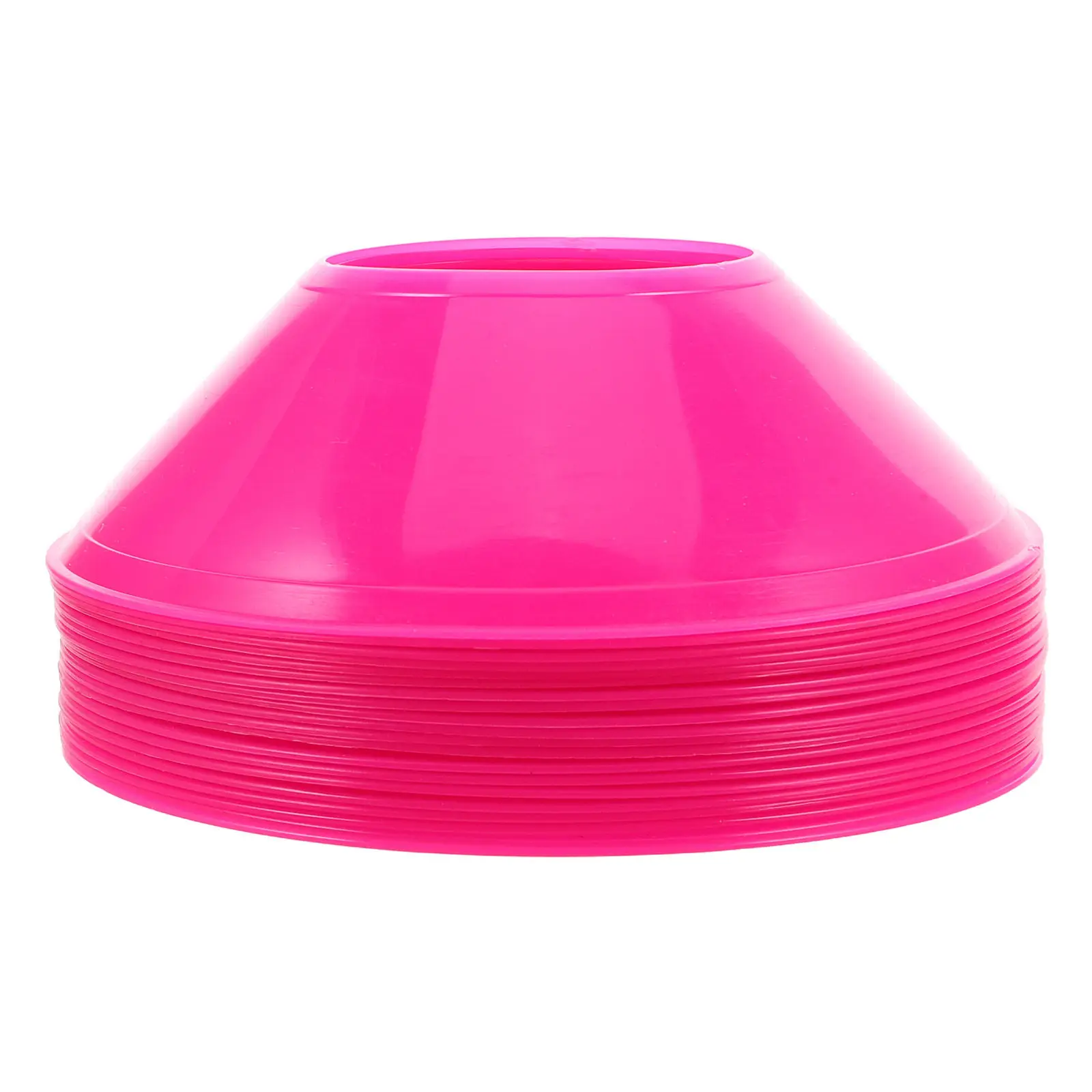 20Pcs Soccer Agility Discs Pink 12.5cm Small Plastic Training Cones Sports Practice Equipment Football Training Kit
20Pcs Soccer Agility Discs Pink 12.5cm Small Plastic Training Cones Sports Practice Equipment Football Training Kit