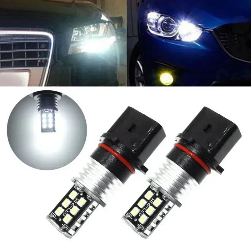 2x Canbus P13W Car LED Bulbs Daytime Running Light DRL Driving Fog Lamp 12V 6000K Super Light White Signal Lamp Car Accessories
2x Canbus P13W Car LED Bulbs Daytime Running Light DRL Driving Fog Lamp 12V 6000K Super Light White Signal Lamp Car Accessories