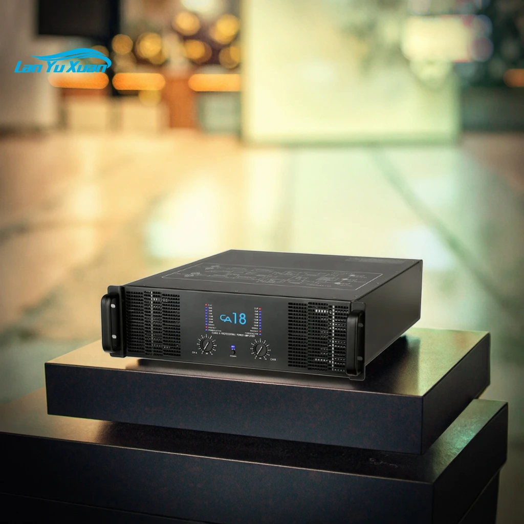 CA18 1000 Watts Class H Power Amplifier with Metal Shell High Performance Circuitry
CA18 1000 Watts Class H Power Amplifier with Metal Shell High Performance Circuitry