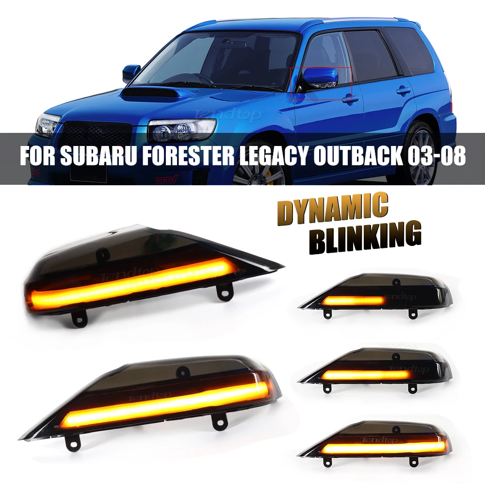For Subaru Forester Outback Legacy 2003-2008 LED Side Wing Rearview Mirror Indicator Blinker Repeater Dynamic Turn Signal Light
For Subaru Forester Outback Legacy 2003-2008 LED Side Wing Rearview Mirror Indicator Blinker Repeater Dynamic Turn Signal Light