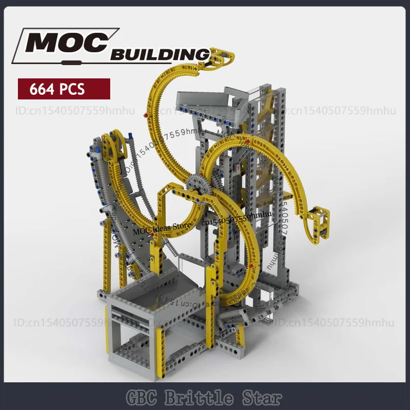 GBC Brittle Star MOC Building Blocks Creative Modular Motor Machine Model Technology Bricks Xmas Collection Toys Birthday Gifts
GBC Brittle Star MOC Building Blocks Creative Modular Motor Machine Model Technology Bricks Xmas Collection Toys Birthday Gifts