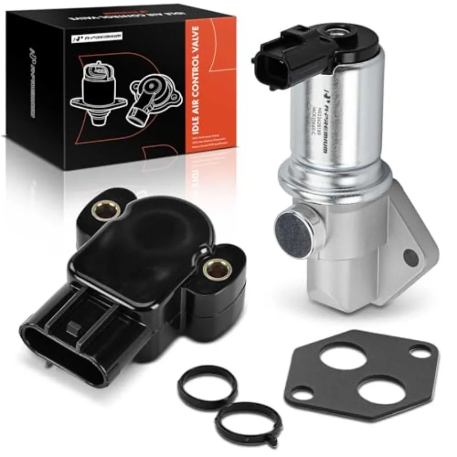 Idle Air Control Valve IAC + Throttle Position Sensor TPS Compatible with Ford Explorer 1995-1997 Mustang 1999/2001 Ranger 1995
Idle Air Control Valve IAC + Throttle Position Sensor TPS Compatible with Ford Explorer 1995-1997 Mustang 1999/2001 Ranger 1995