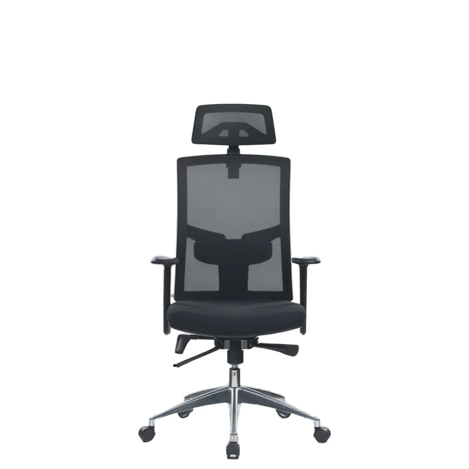 Executive Office Chair in Black Modern Style Mesh Design with Adjustable Headrest and Mold Foam Seat
Executive Office Chair in Black Modern Style Mesh Design with Adjustable Headrest and Mold Foam Seat