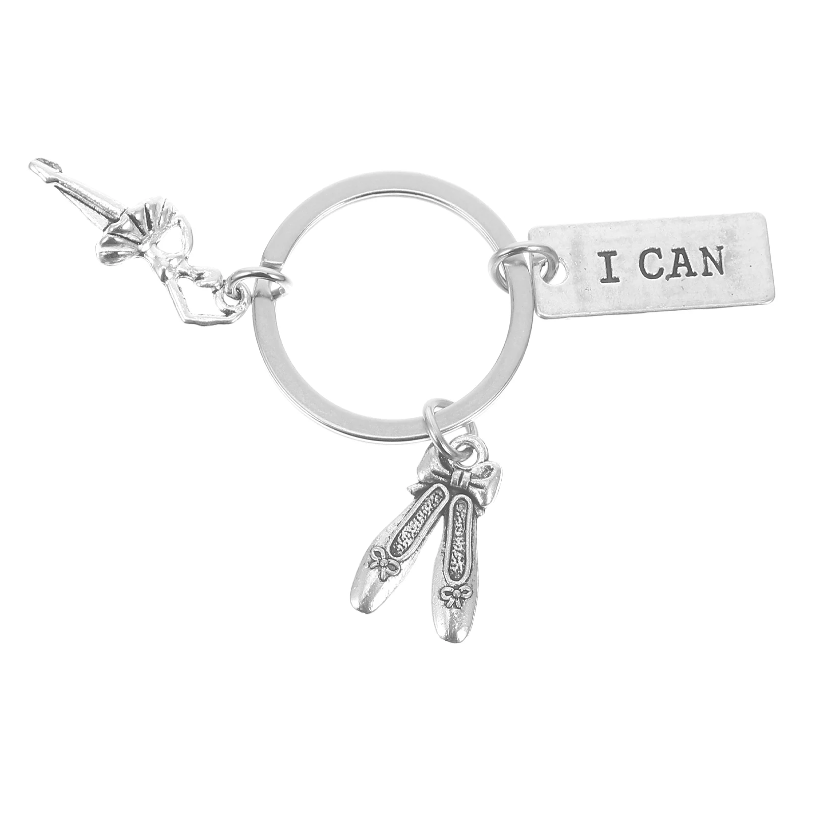 Ballet Shoe Keychain Cute Accessories Silver Color Zinc Alloy Inspiring Letters Practical Daily Use Charm Cozy Unique Souvenir
Ballet Shoe Keychain Cute Accessories Silver Color Zinc Alloy Inspiring Letters Practical Daily Use Charm Cozy Unique Souvenir
