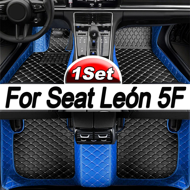 Автомобильный напольный коврик для сиденья Leon 5F 2013 ~ 2019, водонепроницаемый автомобильный коврик, набор автомобильных ковриков, автомобильные аксессуары
Автомобильный напольный коврик для сиденья Leon 5F 2013 ~ 2019, водонепроницаемый автомобильный коврик, набор автомобильных ковриков, автомобильные аксессуары