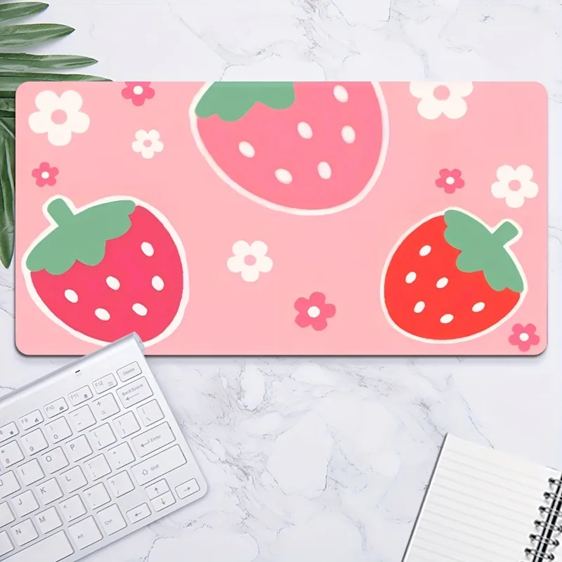 Розовый коврик для мыши с клубничным принтом, нескользящий, резиновый, для офиса и игр, подарок
Розовый коврик для мыши с клубничным принтом, нескользящий, резиновый, для офиса и игр, подарок