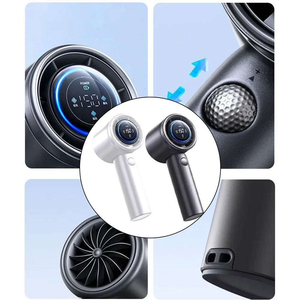 Gear Turbo Fan Turbo Fan High Speed Handheld Fan Adjustable Digital Display Handheld Fan High Wind Power Lightweight
Gear Turbo Fan Turbo Fan High Speed Handheld Fan Adjustable Digital Display Handheld Fan High Wind Power Lightweight