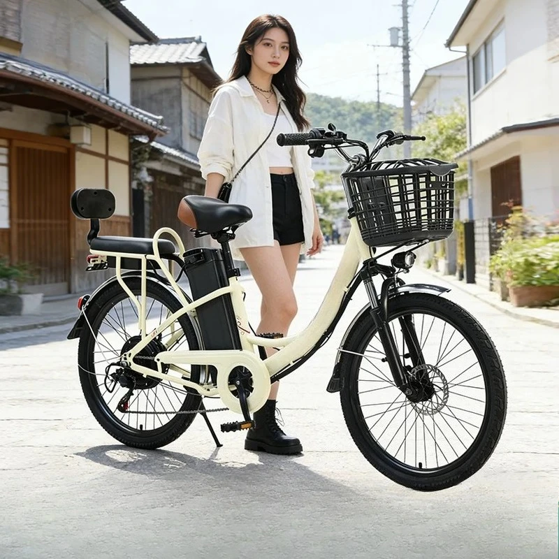 The new 48V 350W 25km/h pedal-assist electric bicycle
The new 48V 350W 25km/h pedal-assist electric bicycle