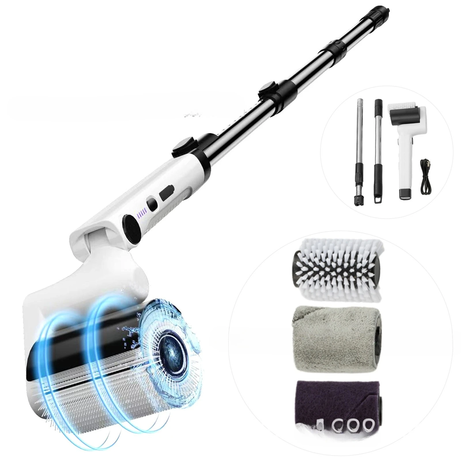 New Electric Roller Brush BBQ Grill Cleaning Brush Adjustable Angle Bathroom Kitchen Multifunctional Cleaning Tool
New Electric Roller Brush BBQ Grill Cleaning Brush Adjustable Angle Bathroom Kitchen Multifunctional Cleaning Tool