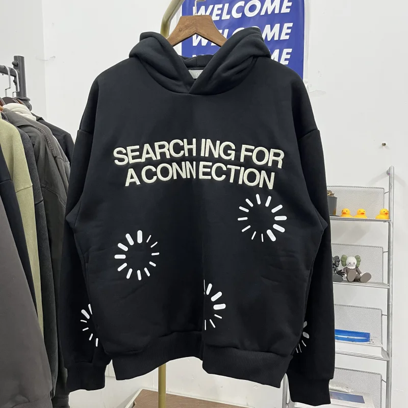 Толстовка с капюшоном большого размера в американском стиле с вышитыми буквами и принтом на подкладке, повседневная свободная верхняя одежда для мужчин и женщин
Толстовка с капюшоном большого размера в американском стиле с вышитыми буквами и принтом на подкладке, повседневная свободная верхняя одежда для мужчин и женщин