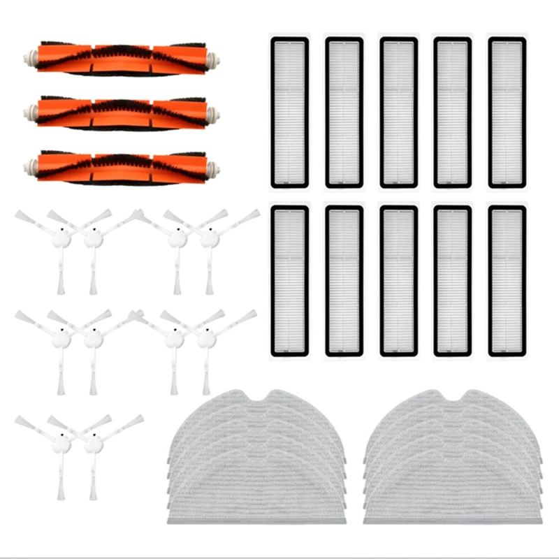 Main Brush Side Brush HEPA Filter Mop Cloth Plastic+Cloth Replacement Parts For Xiaomi Dreame D9 L10 PRO Robot
Main Brush Side Brush HEPA Filter Mop Cloth Plastic+Cloth Replacement Parts For Xiaomi Dreame D9 L10 PRO Robot