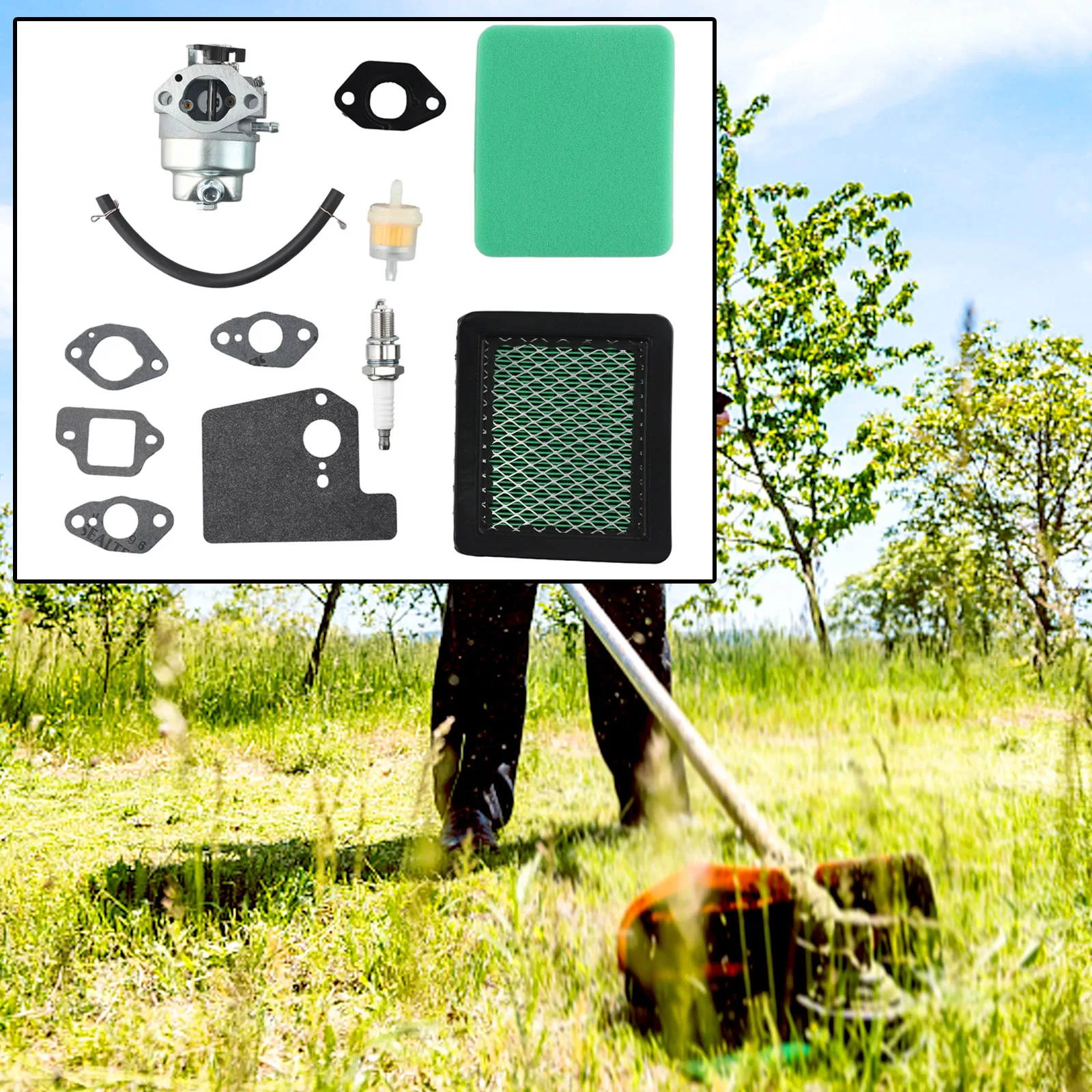 Mower Carburetor Kit For Honda GCV135 GCV160 GC135 160 HRB216 HRS216 HRR216 Lawn Mower Replacement Parts Garden Tool Accessories
Mower Carburetor Kit For Honda GCV135 GCV160 GC135 160 HRB216 HRS216 HRR216 Lawn Mower Replacement Parts Garden Tool Accessories