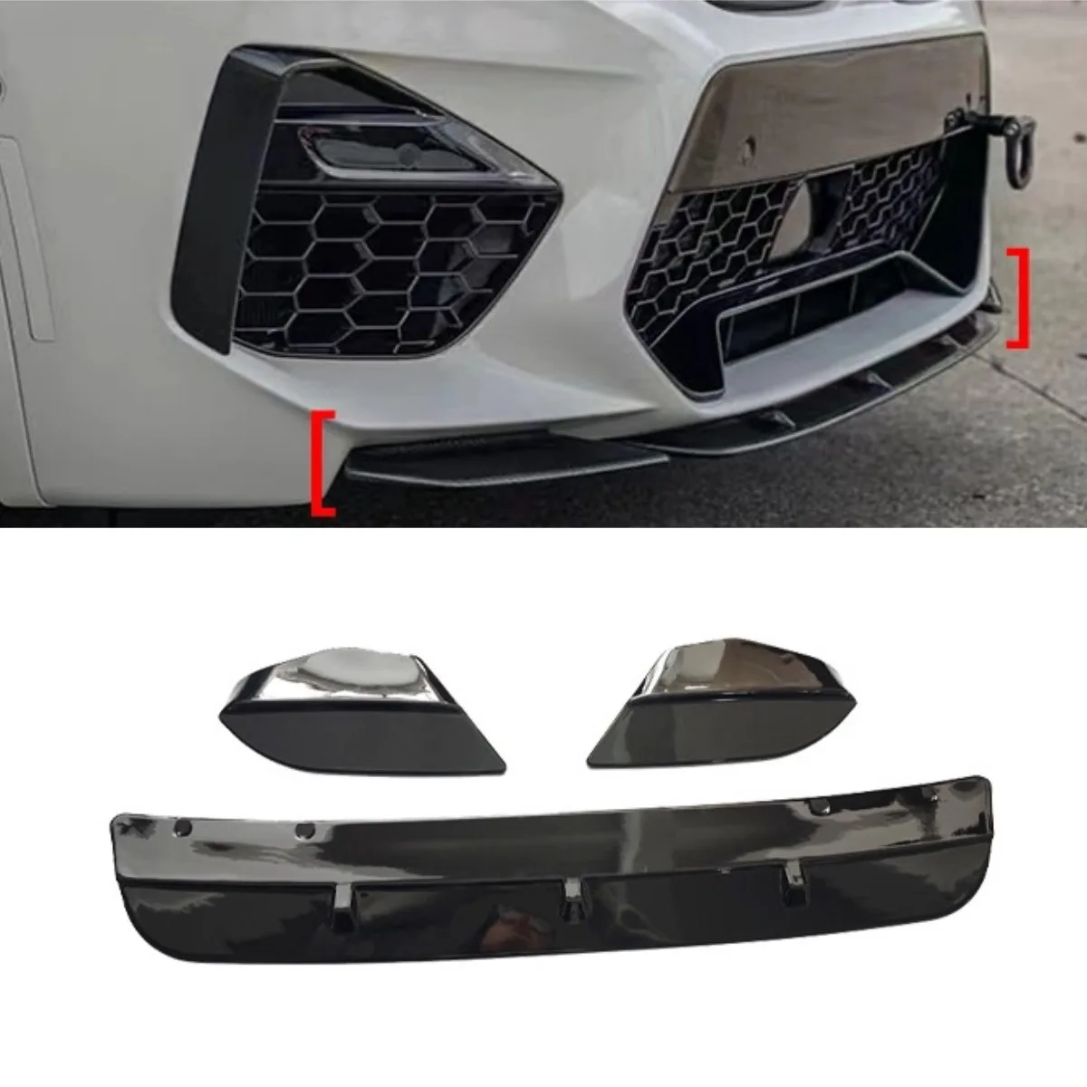 For BMW X3M X4M 2018-2021 Car Front Bumper Spoiler Lip Diffuser Modification Part Bumper Guard Protector Cover Car Accessories
For BMW X3M X4M 2018-2021 Car Front Bumper Spoiler Lip Diffuser Modification Part Bumper Guard Protector Cover Car Accessories