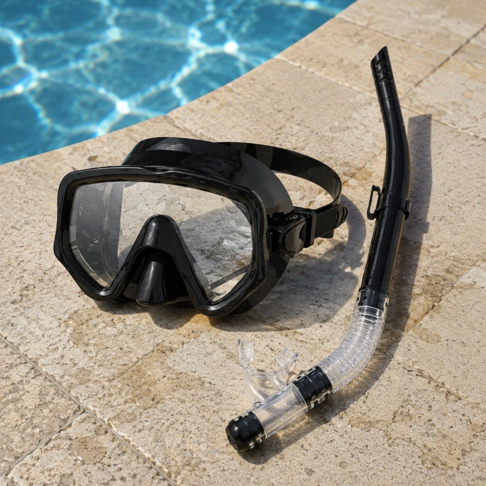 Semi Dry Snorkel Mask Crystal Clear Adult Swim Mask with Snorkel Water Sports Gear Tempered Glass Portable for Snorkeling
Semi Dry Snorkel Mask Crystal Clear Adult Swim Mask with Snorkel Water Sports Gear Tempered Glass Portable for Snorkeling