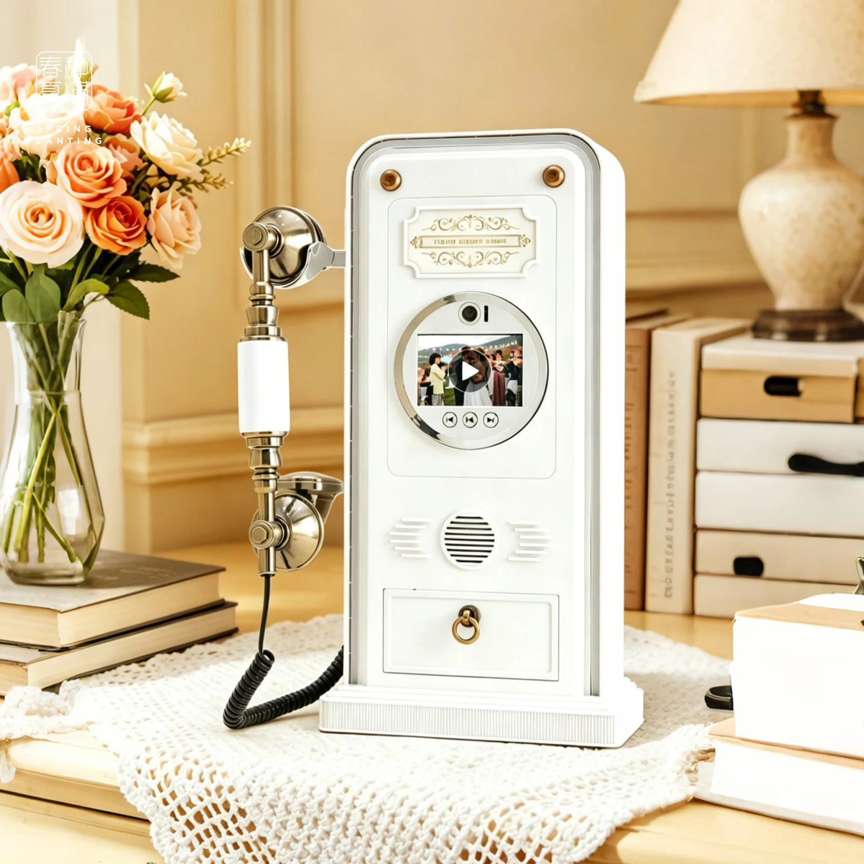 Brand New Design Elegant Audio&Video Guestbook 64GB Phone Recorder Video Guestbook For Wedding Decoration
Brand New Design Elegant Audio&Video Guestbook 64GB Phone Recorder Video Guestbook For Wedding Decoration