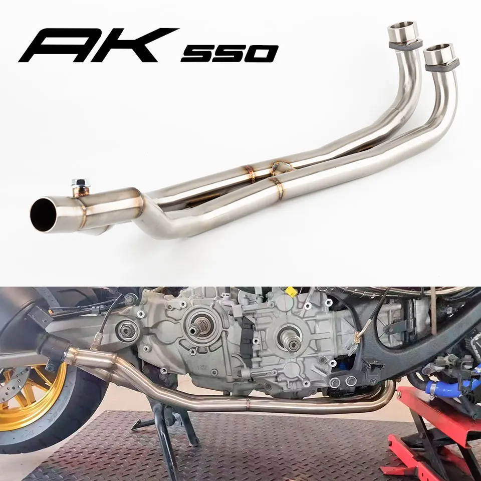 Motorcycle exhaust full systems Modified Motorcross Slip on header Escape pipe Muffler For KYMCO AK550 2017-2021 2022-2024
Motorcycle exhaust full systems Modified Motorcross Slip on header Escape pipe Muffler For KYMCO AK550 2017-2021 2022-2024