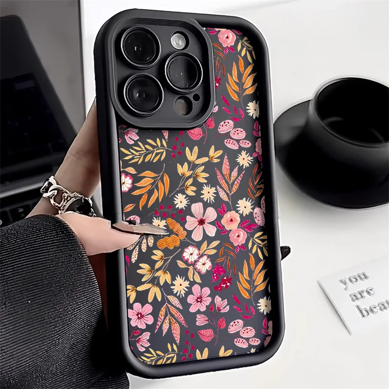 Leaf Pattern Cute Flower Phone Case For iPhone 13 16e 11 15 12 14 16 Pro Max 7 8 Plus X XR XS SE2 SE3 Soft Liquid Silicone Cover
Leaf Pattern Cute Flower Phone Case For iPhone 13 16e 11 15 12 14 16 Pro Max 7 8 Plus X XR XS SE2 SE3 Soft Liquid Silicone Cover