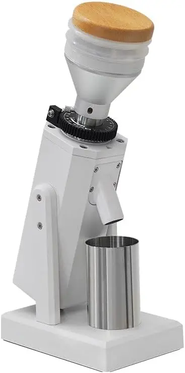 40mm Stainless Steel Conical Burr Grinder, Stepless Adjustment, Low Retention, Tilted Base, Compact Design for Home Use (White)
40mm Stainless Steel Conical Burr Grinder, Stepless Adjustment, Low Retention, Tilted Base, Compact Design for Home Use (White)