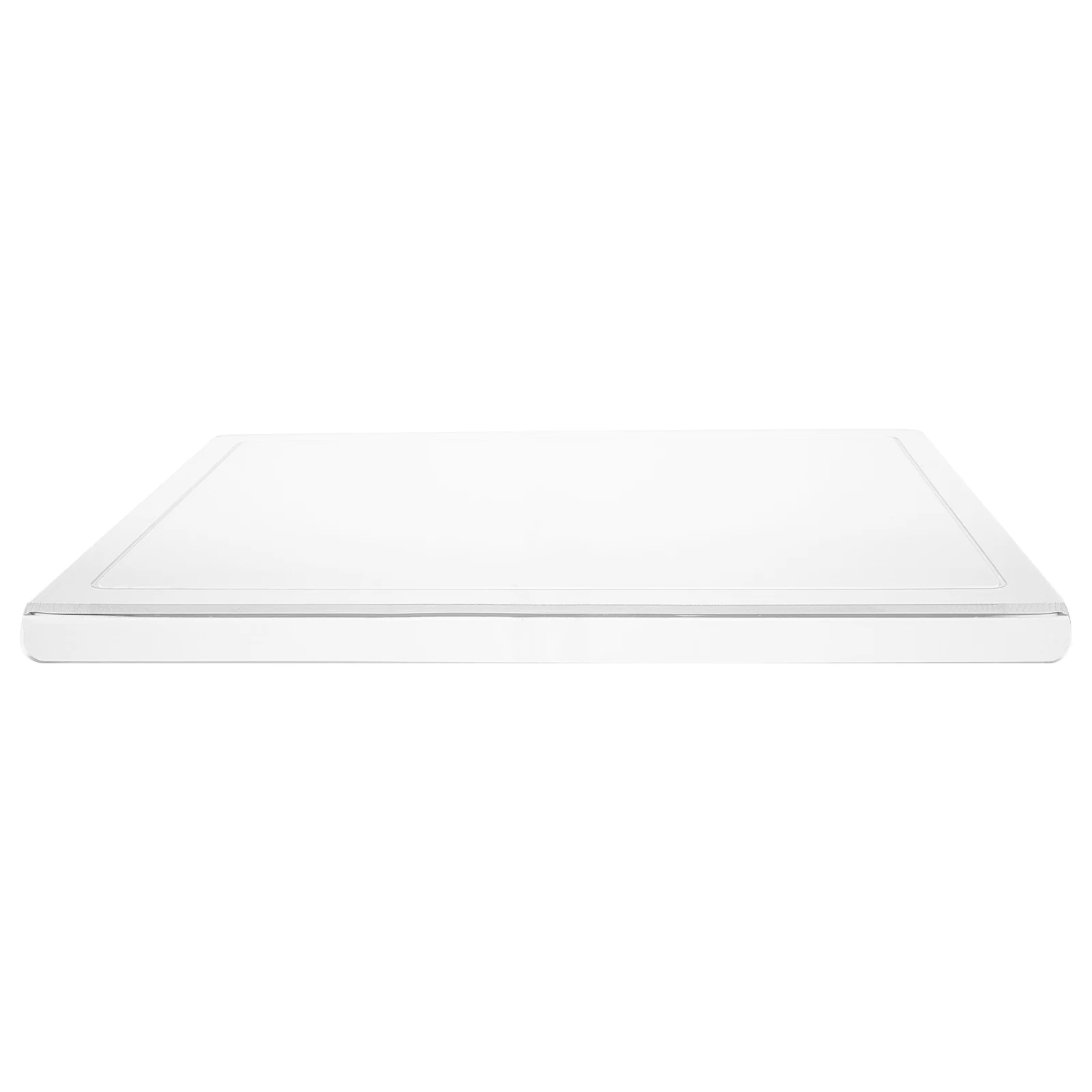 Transparent Acrylic Kitchen Cutting Board With Nonslip Edge For Safe And Stable Chopping Of Fruits Vegetables And Cooked Foods
Transparent Acrylic Kitchen Cutting Board With Nonslip Edge For Safe And Stable Chopping Of Fruits Vegetables And Cooked Foods