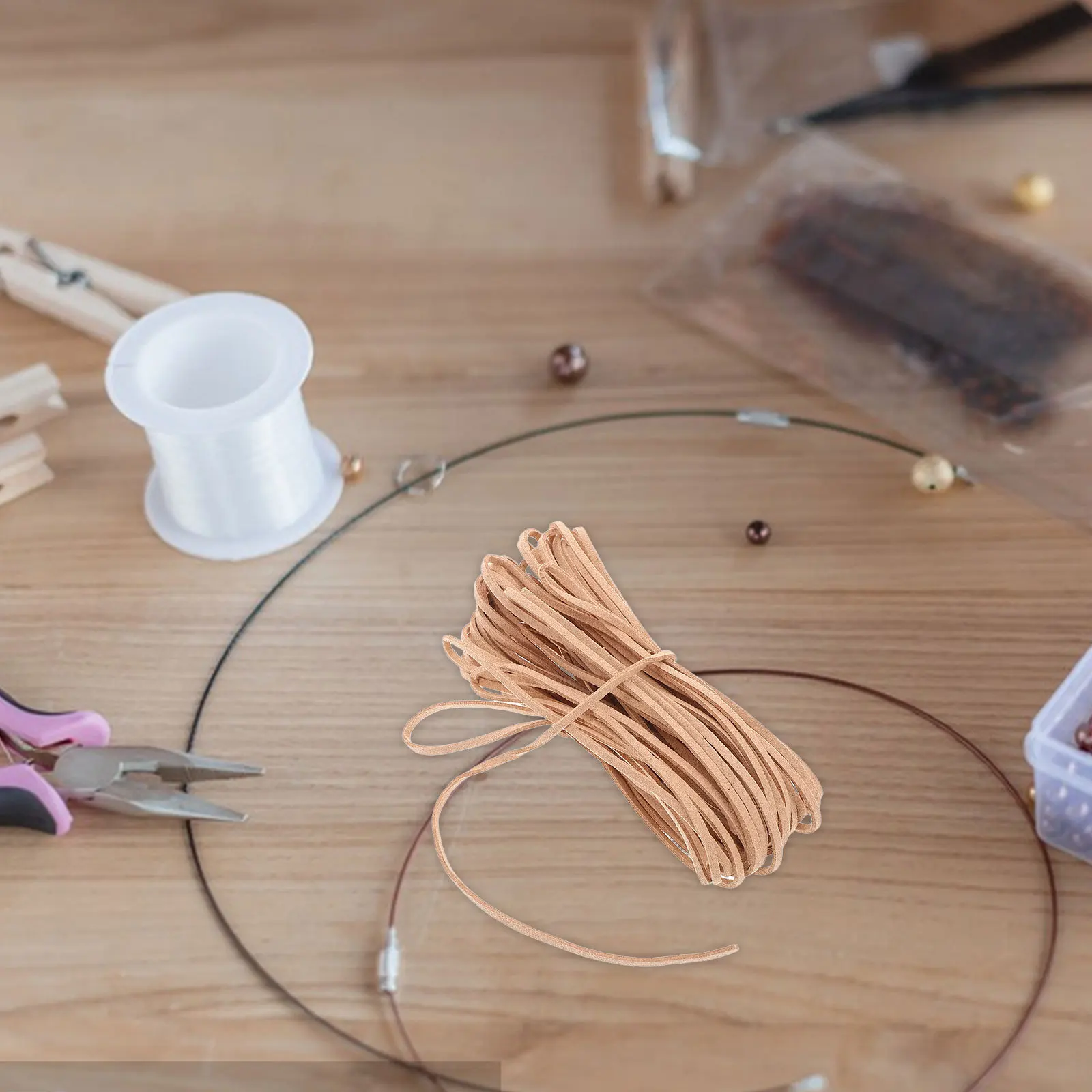 5Pcs Faux Cord Soft Comfortable String for Necklace and Bracelet DIY Jewelry Making Rope Beading Craft
5Pcs Faux Cord Soft Comfortable String for Necklace and Bracelet DIY Jewelry Making Rope Beading Craft